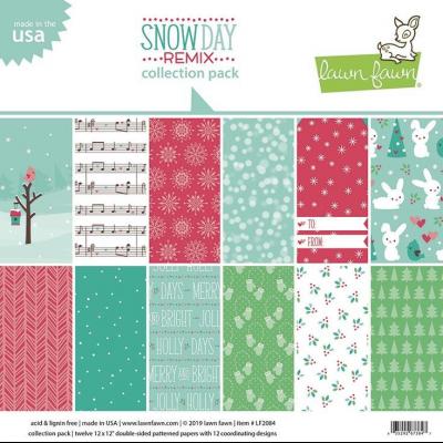 Lawn Fawn Collection Pack - Snow Day Remix